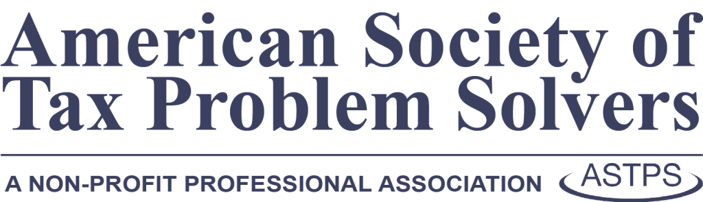 American Society of Tax Problem Solvers, a non-profit professional association